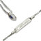Taufset: Anhänger Taufring mit blauem Stein mit Venezianer-Kette+ Babyarmband mit Gravur 13-15cm: Figaro-Glieder - Gravurplatte mit ausgeschnittenem Herz. Beide Teile Sterling Silber 925 gestempelt