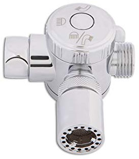 Raccordo Multifunzione per Doccia | Per collegare i Dispositivi Water Powered al tubo Doccia | Consente anche il Normale Utilizzo della Doccia