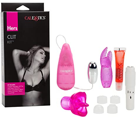 CalExotics Novelties Her Clit Kit, Silver