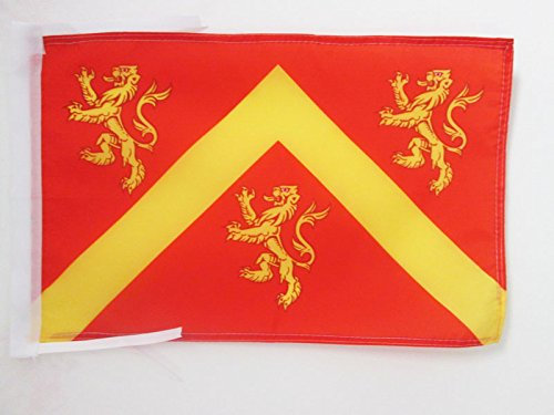 AZ FLAG Flagge Grafschaft Anglesey 45x30 cm Polyester 100D Kordeln