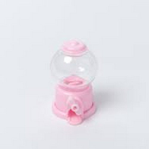 candy dispenser pink 10 cm
