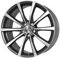 Brock B32 himalaya-grey front-poliert 8,5x18 ET48 5.00x112.00 Hub Hole 66.60 mm - Alu felgen