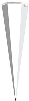 ROTH Schultüten-Rohling groß zum Basteln weiß - 85 cm 6-eckig - mit Rot(h)-Spitze ohne Verschluss