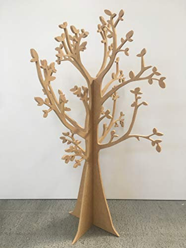 Wood Addicts Arbol Deseos de Madera para Decoración Interior o de Eventos, Fiestas, Bodas, Aniversarios, Navidad