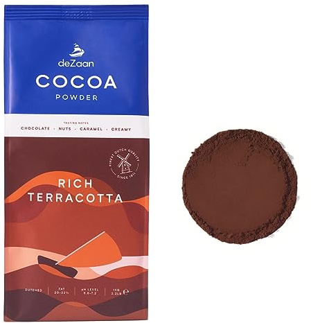 deZaan Rich terracotta cocoa powder (20-22% fat) - 1kg