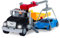 Driven by Battat - Voiture Jouet de série Standard, Support de remorquage, lumières et Sons - Camions et véhicules de Travail pour Les Enfants de 3 Ans +
