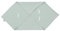 KraftKids Decke für Babyschale in Musselin mint, 75 x 75 cm große Baby-Decke, luftige und praktische Musselin Decke für heiße Tage im Sommer