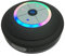ISMMIK Bluetooth Shower Speaker, Portable Wireless Shower Speaker with Suction Cup Built-in Mic, Waterproof Bluetooth Speaker for Bathroom, Beach, Outdoor, Black