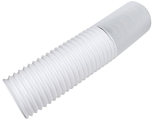 Kuuleyn Tubi per Condizionatori, Prolunga Tubo Condizionatore Portatile, Parti di Ricambio del Tubo del Tubo di Scarico del condizionatore d'Aria Flessibile Universale Portatile(15 cm * 2 M)