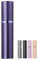 BRARIOS Parfümzerstäuber Nachfüllbar,leer Reise Parfüm Zerstäuber,5ml Mini Portable Sprühflasche,Taschenzerstäuber für Unterwegs(J-Blau)