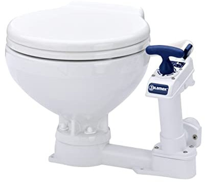 Talamex Bordtoilette/Bootstoilette mit Handpumpe Komfort