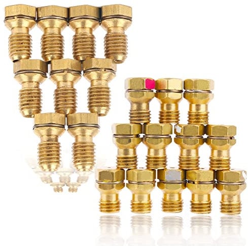 GRLP3 Frigidaire Range LP Gas Conversion Kit, Replacement Part With Instruction, Compare With Kenmore Frigidaire Cooktop/Stove/Oven, AP4374168 Replaces 316467203, 1472864, 7GRLP3 etc. 21 PCS, Brass