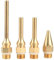 Bestgle 4 pistole per colla a caldo, ugello per pistola per colla a caldo, 34 mm, 50 mm, 70 mm
