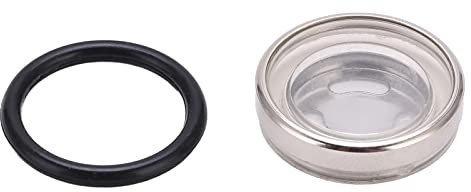 Mirilla de Freno, Cilindro Maestro de Embrague de Freno de Motocicleta, Mirilla de Depósito, Repuesto Universal Delantero Y Trasero(18mm)