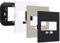 VEMER VE786400 NOW KEO LCD - Kit ClickON Living Now Bticino compatibile con Termostato Keo LCD di Vemer, Frontalini Colore Bianco, Nero e Sabbia