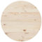 Tidyard Tischplatte Massivholzplatte Holzplatte Ersatztischplatte Holz Platte für Esstisch Massivholz Kiefer Ø80x2,5 cm