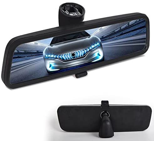 Rear View Mirror,Car Interior Inner Rearview Mirror for VW, Fits for T5 Transporter, Car Accessories, Caddy, Golf, Audi, Seat, Skoda