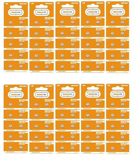 Battery Life LR44 Batteries (100 pack) AG13 Button Coin Cell Alkaline 1.5v Long Life UK Brand