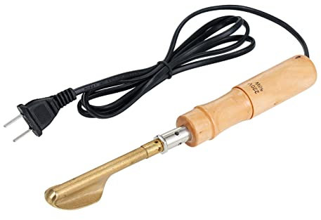 Mini plancha de 50 W, 220 V, ligera y portátil, con cable de alimentación de 125 cm de largo para alisar zapatos de piel