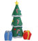 Fdit Albero di Natale Gonfiabile con Luci a LED e Cavo di Trazione Ad Alta Resistenza per Uso Interno Ed Esterno (Spina UE)