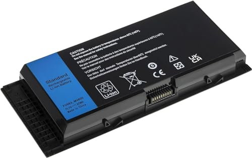 FESTAS 11.1V 97Wh FV993 FJJ4W X57F1 R7PND Laptop Ersatz Akku für Dell Precision M4600 M4700 M4800 M6600 M6700 M6800 Series PG6RC V7M28 KJ321 WD6D1 4HJXX T4DTX 33F0D FVWT4 J5CG3 1C75X Notebook Battery
