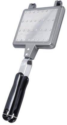 Ciieeo Molde para Hacer Gofres Cacerola Antiadherente para Hornear Fácilmente Bandeja Hecha a Mano Agarre Cómodo Uso Comercial Doméstico