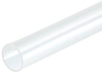 TOP-VIGOR 2.5mm Heat Shrink Tubing, 10M Length Heat Shrink Sleeving, 2:1 Ratio Adhesive-Lined Heat Shrink Tube for Electrical Insulation, Repairs, Wrap Cable, Wire Connectors, Clear