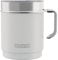 SIGG - Camp Thermobecher Travel Mug Snow White - Mit Tritan-Deckel & Henkel - Spülmaschinenfest - BPA-frei - 18/8-Edelstahl - Camping & Wandern - Weiß - 0,36L