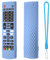 Custodia in silicone Custodia Per LG AKB75375604 AKB75095302 AKB73715601 per LG Serie AKB TV Intelligente Coprire la Pelle del Telecomando Manicotto con Cordino (Luminous Blue)