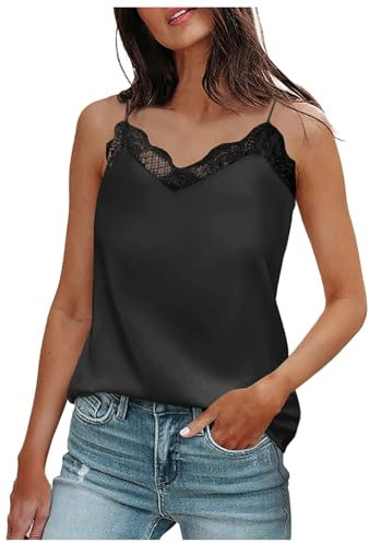 Blusa Bianca Senza Maniche Canotta Seta Verde Canotta Sottogiacca Elegante Canotta Raso Canotta Elegante In Pizzo Canotta Raso Fucsia T Shirt Canotta Canottiera Elegante Nera Canotta Con Paillettes