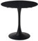 DEYARNA HOME Runder Esstisch, Durchmesser 80cm, Tulip Runder Küchentisch, Mid-Century Freizeittisch für Esszimmer, Wohnzimmer, Cafe, Büro, 80cm*80cm*75cm (Schwarz)