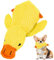 Wvu & Wvo Antistress Ente Hund,Antistress Ente, Hundespielzeug für Hunde, Plüsch Kauspielzeug Für Hund ruhig und ausgeglichen Antistress Ente