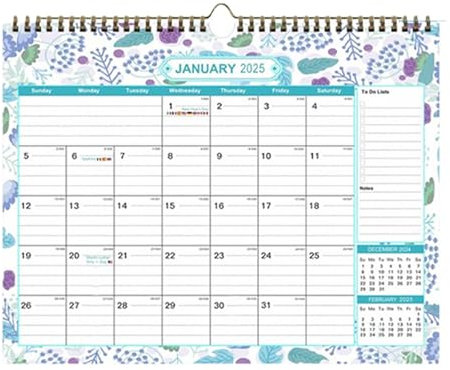 2025 Kalender - Wandkalender 2025 | Wandkalender 2025 Jahr Planer