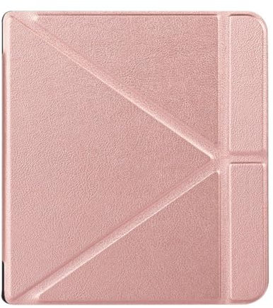 Custodia in pelle per Kobo Libra H2o 7 Slim con comoda funzione stand e Sleep/Up