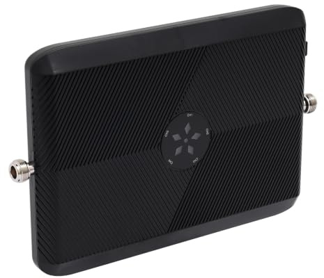 Gdetnysty Amplificateur de signal mobile pour téléphone portable avec une fonctionnalité AGC intelligente, prend en charge tous les opérateurs réseau européens, la surface est de 4000 pieds carrés