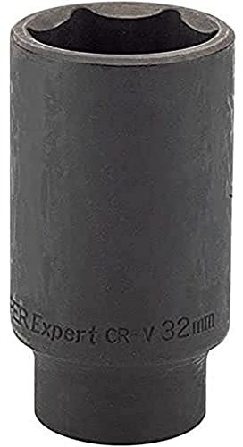 Draper 35518 410D-MMB Expert Deep Impact Socket, 1/2 Square Drive, 32mm