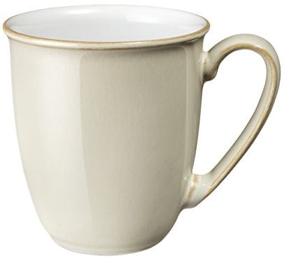 Denby Linen Coffee Beaker Mug 10 cm