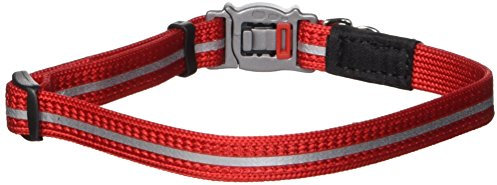Rogz Catz Alleycat Katzenhalsband, Größe S, Rot