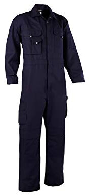DASSY® Nimes BW Overall mit Kniepolstertaschen - Größe S - DUNKELBLAU