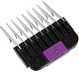Wahl Aufsteckbarer Kamm aus Edelstahl für Haarschneidemaschinen, 6mm, #2 | PASSEND FÜR: MaxGo, Max50+, Max50, Max45, KM Supera, KM10+, KM2+, KMC+, KM Cordless, Avalon (Ausnahme: Breite Klingen)