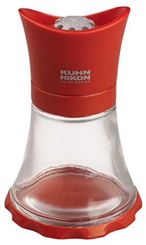 Kuhn Rikon Vase Mini Grinder, Plastic, Red