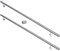 V2Aox Handlauf Treppengeländer aus Edelstahl, Durchmesser: 4,2 cm, Rostfrei & Wetterfest, Inklusive Montagematerial, Halter, Länge: 400 cm