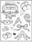 Viva Decor Silikon-Stempel 'Just Married' - Transparente Clear Stamps - DIY Dekoration Stanzen - Stempel Prägung - Designed in Germany