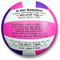 Uloveido A Nostra Figlia Pallone da Allenamento Beach Volley Pallavolo Soft Touch per Palloni da Gioco da Esterno/Interno (8 Pollici) Y605 (Rosa)