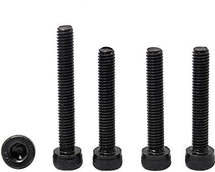 100 Stück Innensechskant-Abdeckkappen Inbusschraube DIN912 Bolzenverschlüsse, Schrauben