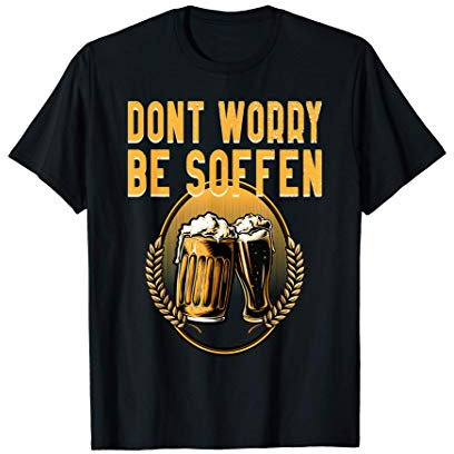 Don't worry besoffen - Saufen Feiern Lustig Geschenk T-Shirt
