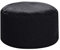 BAULMD Waschbar Pedal Hocker Pad, Modern Home Fußbank Trendiger Fußbank Beistelltisch, Herausnehmbaren Griff Rund Pouf Sitzhocker, Point schwarz Nylon-Hocker (Schwarz)