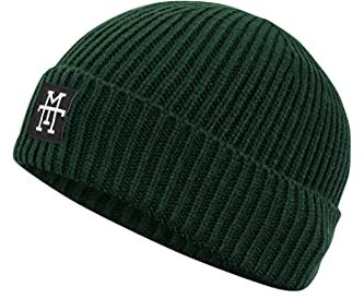 Manufaktur13 Heavy Knit Beanie - Wintermütze, Strickmütze, Ribbed, warme Mütze für Herren & Damen (M13) (Greenwich)
