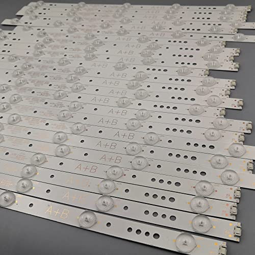 Jxjamp 【Piezas de TV】 LED Lámpara de Tira de retroiluminación 5 for LG 65 TV 65UH5500 5835-W65002-LR40 5835-W65002-0P40 V650DJ4-QS5 65K2 65M6E LR10 0P10 【reemplazable】