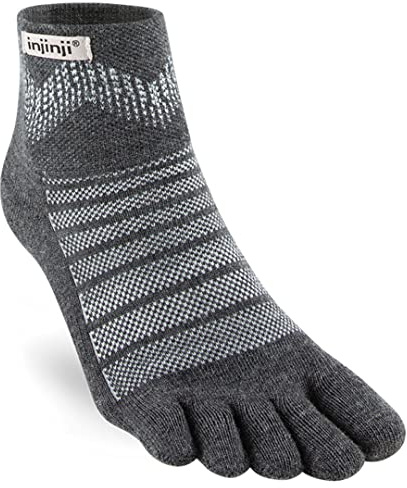 Injinji Herren Outdoor Midweight Mini-Crew Wool Zehensocken
